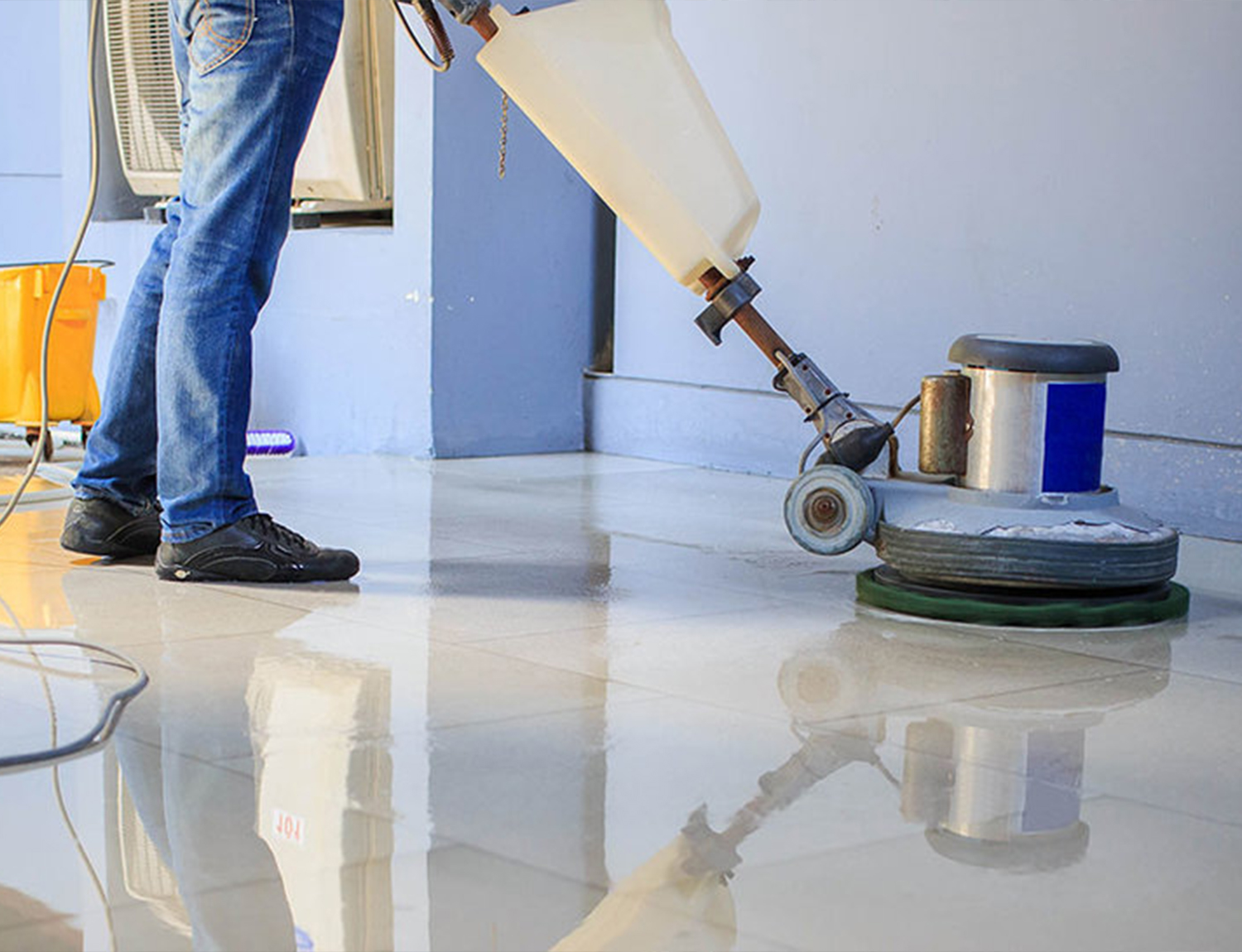 Cristallisation de marbre Tanger - Polissage de sols IBRA CLEAN